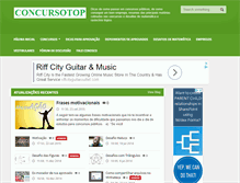 Tablet Screenshot of concursotop.com